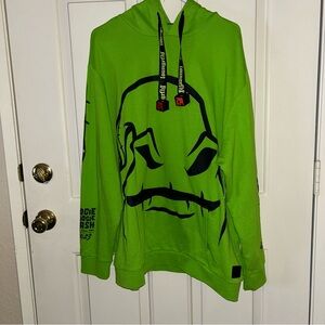 Green Graphic Hoodie